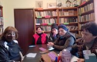 Meeting with women's mutual assistance groups