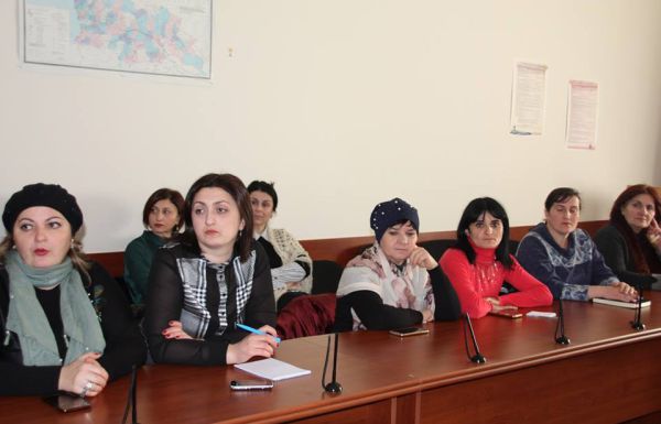 Information meeting in Bagdati