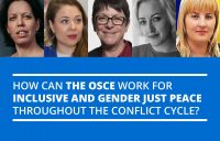 С трибуны ОБСЕ - "Женщины, мир и безопасность"