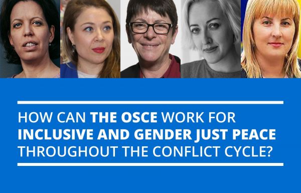 From OSCE tribune - Women, Peace and Security