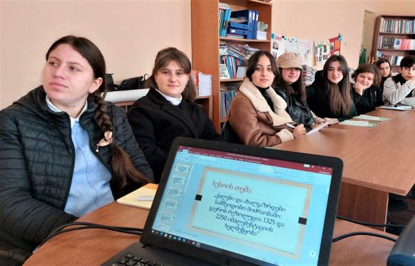 Meeting with the Women and Youth Initiative groups of the village Koki - Zugdidi municipality