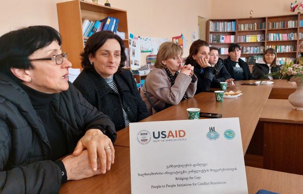 A meeting was held with the women and youth groups of the village Koki - Zugdidi municipality