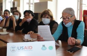 Meetings in Zugdidi - regarding the women&#039;s needs research