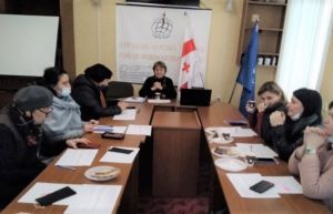 Встреча-консультация с Инициативной группой женщин-ВПЛ Кутаиси