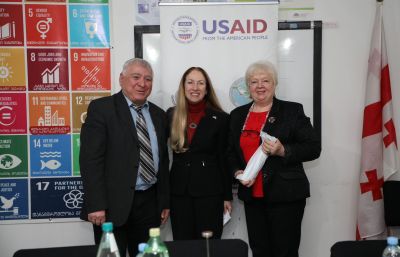 US Ambassador Kelly C. Degnan in Kutaisi