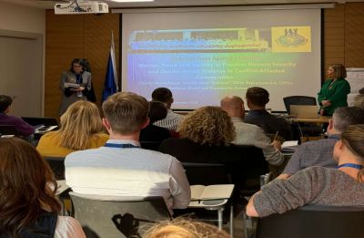 Ekaterine Gamakharia’s Lecture at the EUMM Georgia Office