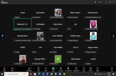 Women from 10 municipalities at a meeting