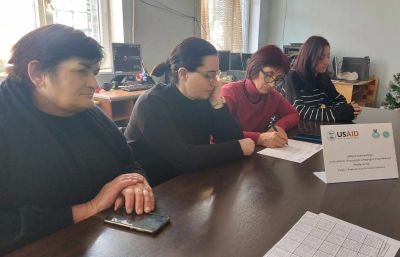 The women initiative group of the village Pakhulani started a quantitative research