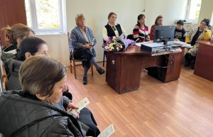 Akhalsopeli: meeting with women