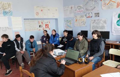 Activities of women and youth groups of the village Koki in March