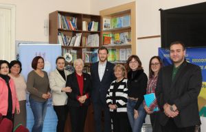 Representatives of the British Embassy in Women Fund “Sukhumi”